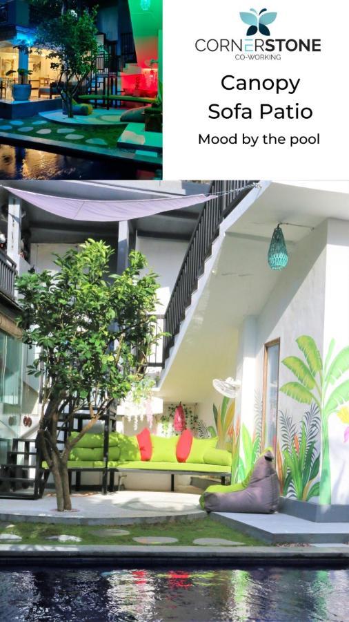 Cornerstone Bali Coworking Canggu Exterior foto