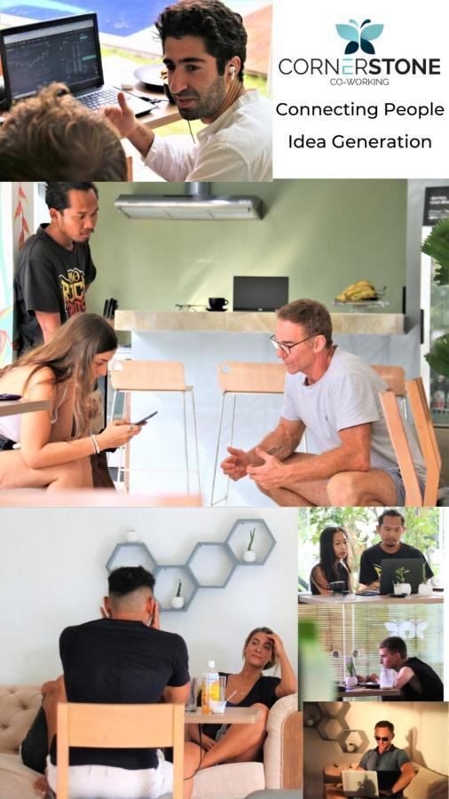 Cornerstone Bali Coworking Canggu Exterior foto
