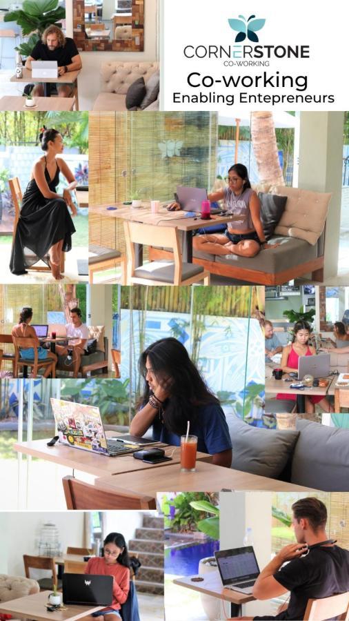 Cornerstone Bali Coworking Canggu Exterior foto